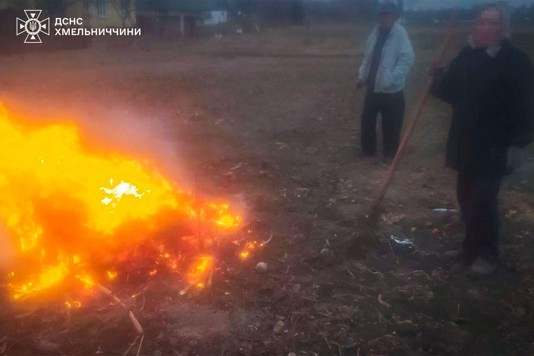 Новини Хмельницького - фото з На Хмельниччині з дроном шукали паліїв сухої трави. Їх оштрафували