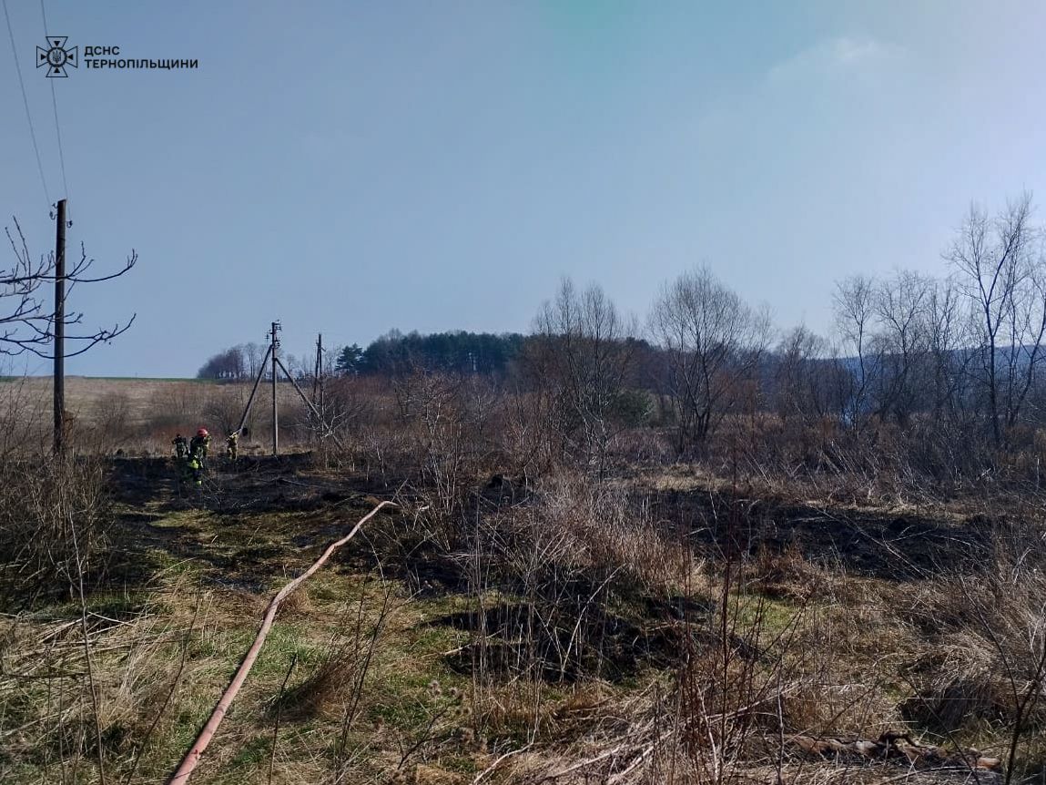 Новини Тернополя - фото з Рятувальники Тернопільщини ліквідували сім пожеж за добу: де горіло?