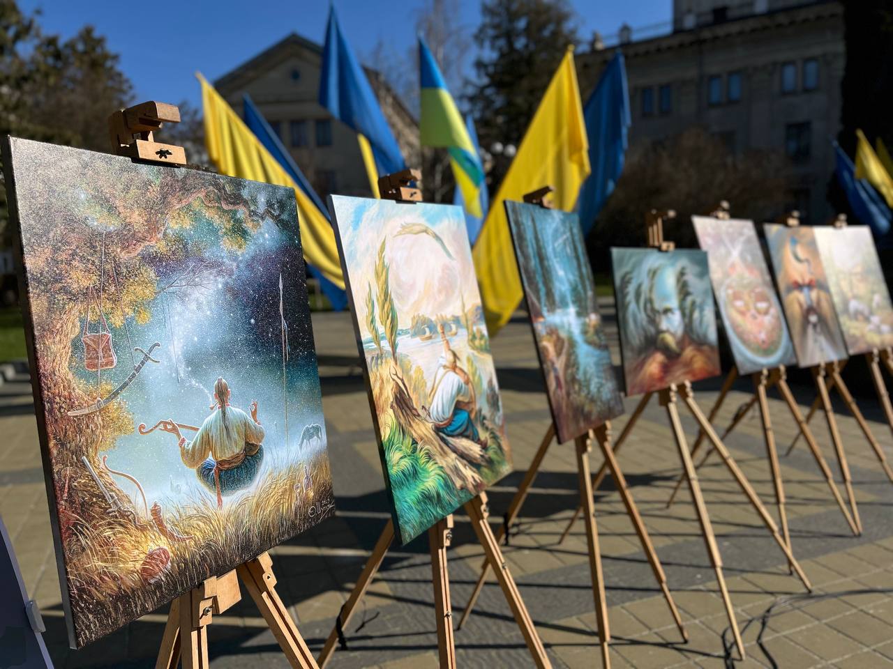 Новини Тернополя - фото з Кобзарю — 210! У Тернополі вшанували пам‘ять Тараса Шевченка