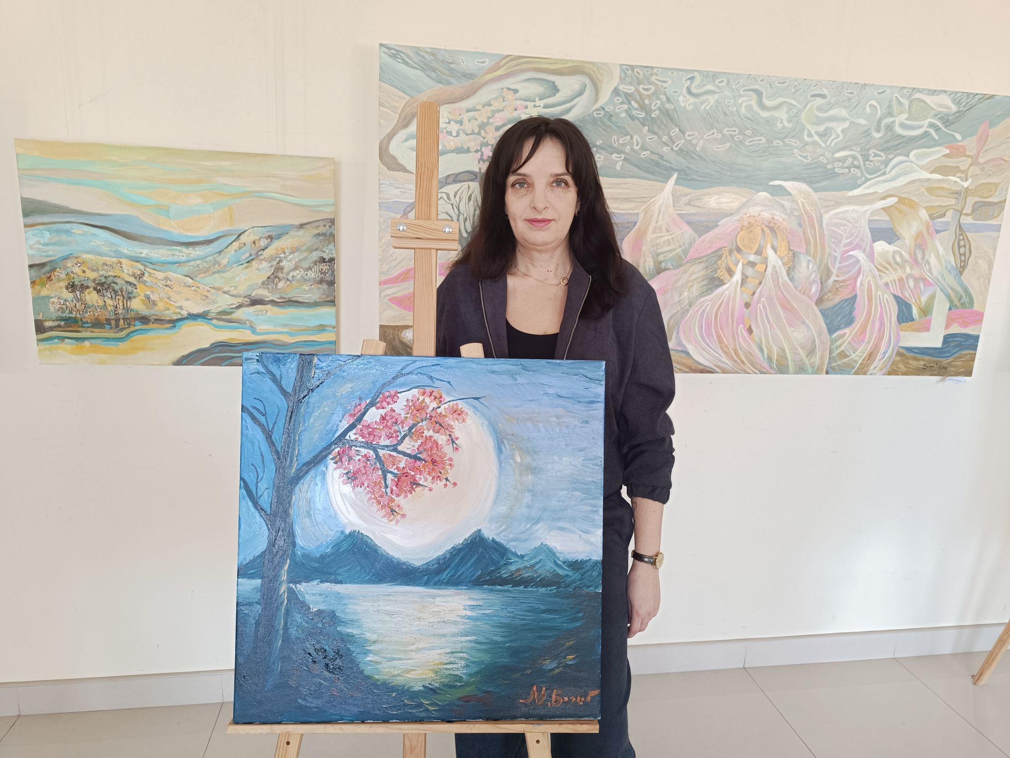 Новини Вінниці - фото з «Ми вчимося жити з болем». Дружини військових писали картини на згадку про своїх полеглих Героїв