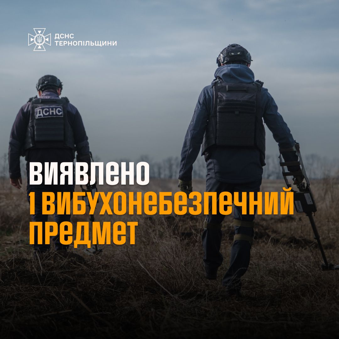 Новини Тернополя - фото з Піротехніки на Тернопільщині знешкодили артснаряд часів Другої світової війни