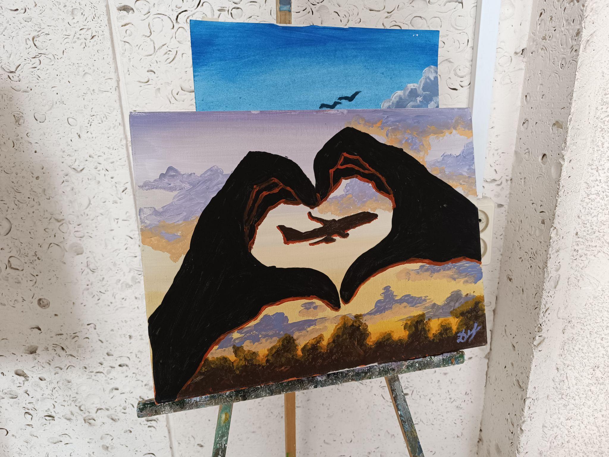 Новини Тернополя - фото з «За малюнками приховані біль і втрати»: військові під час реабілітації намалювали картини (ФОТО)