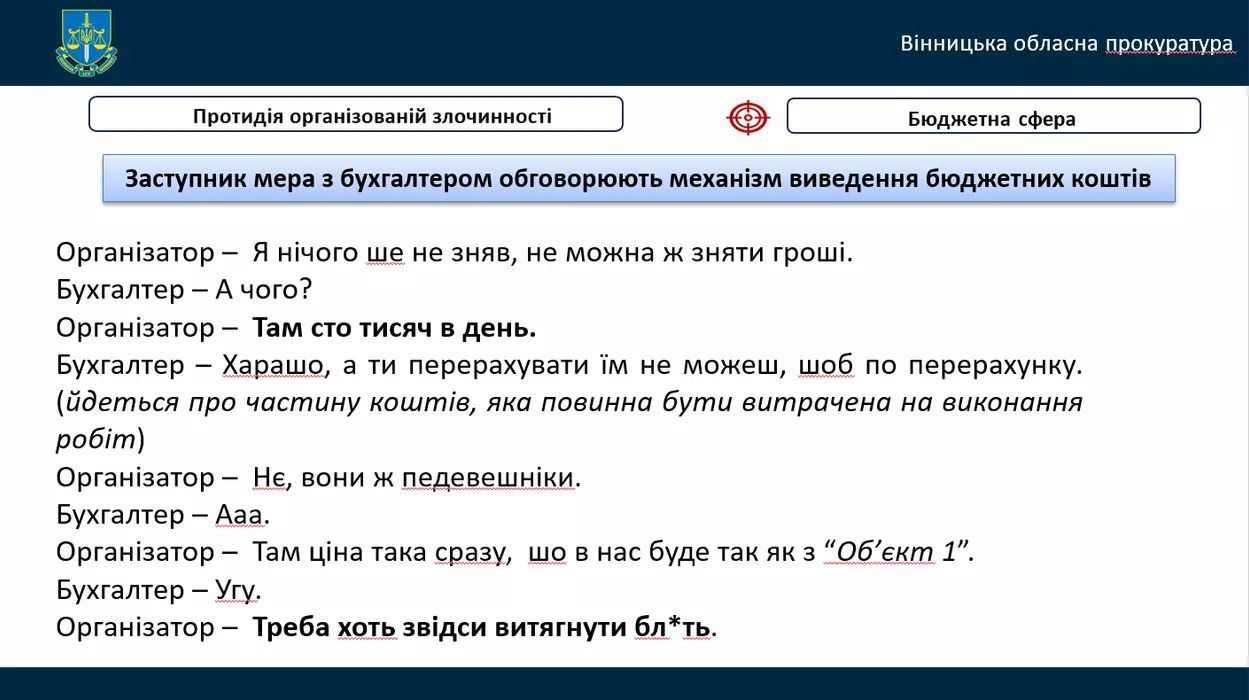 Новини Вінниці - фото з Що зараз з підозрюваними у справі розкрадання бюджету у Гнівані? Дізналися продовження