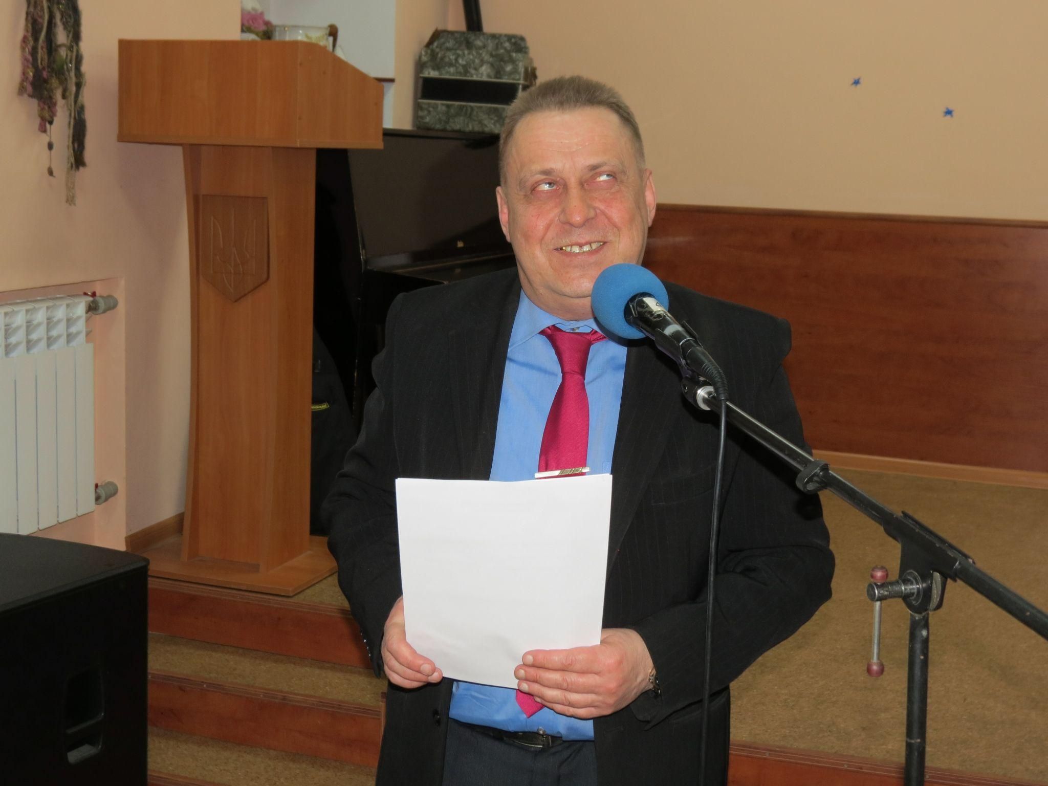 Новини Вінниці - фото з Віктора Зелінського переобрали головою міського осередку товариства сліпих