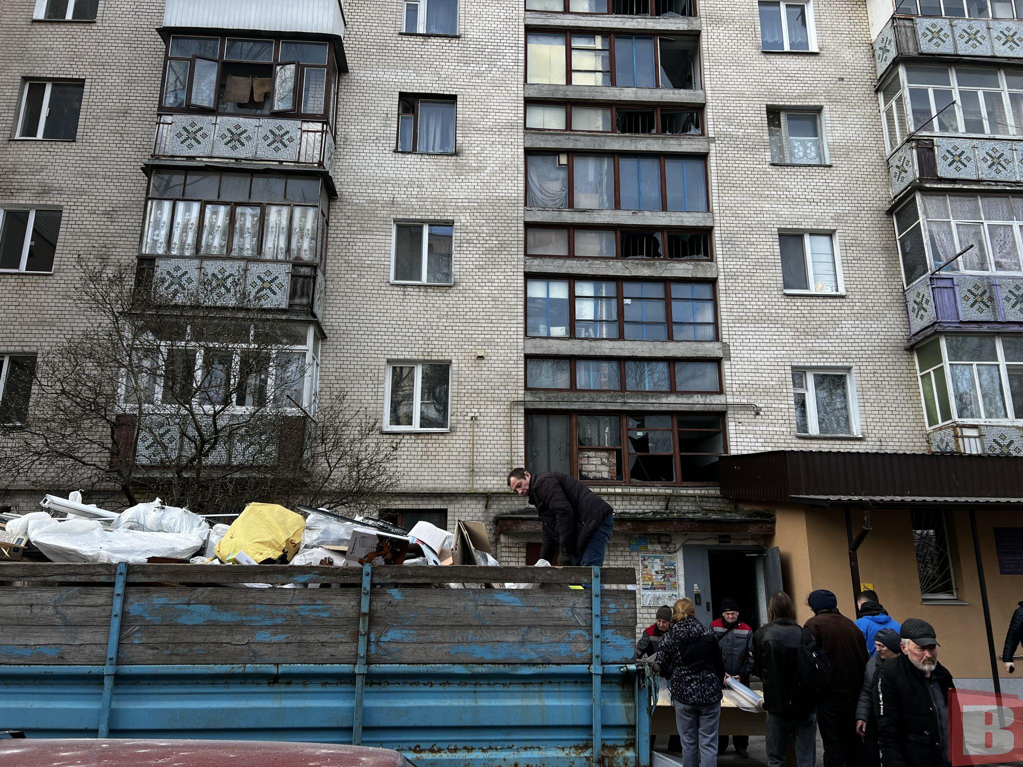 Новини Хмельницького - фото з «Вогонь, дим. Далі – шок»: очевидці про удар по Хмельницькому 22 березня