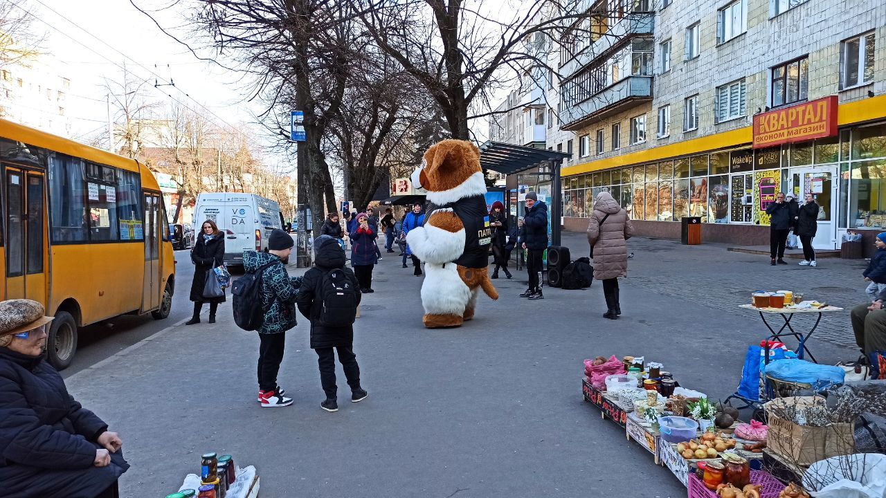Новини Житомира - фото з Пес Патрон у Житомирі. ФОТО