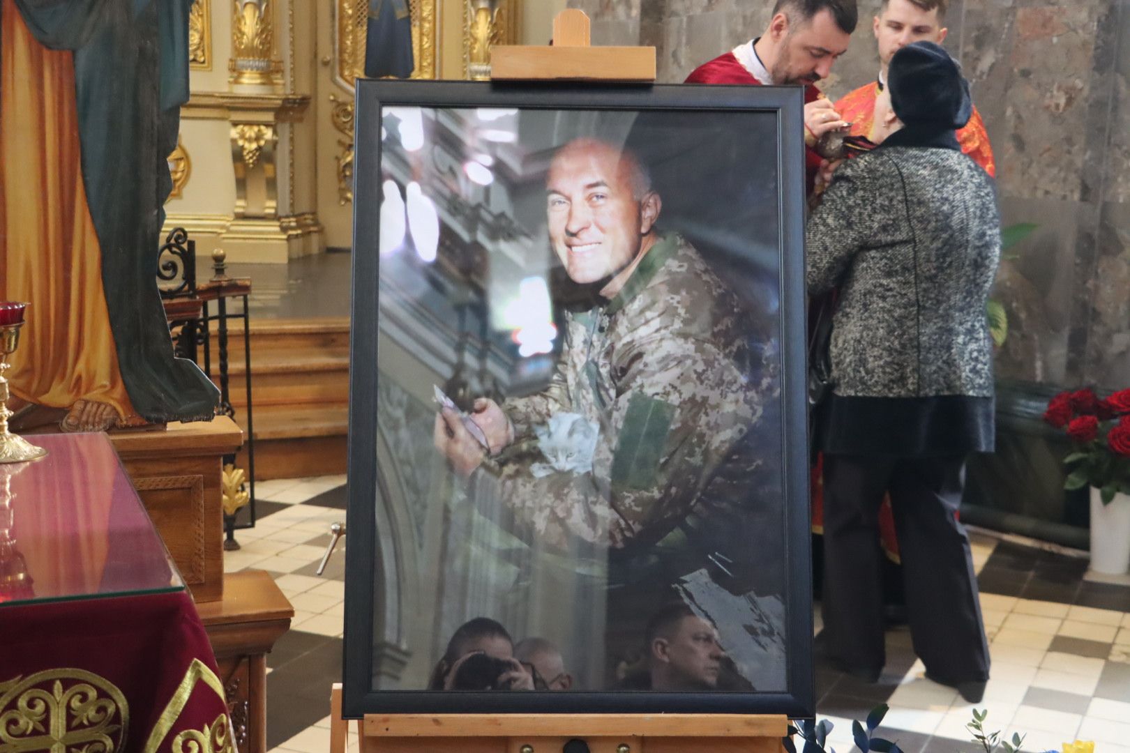 Новини Тернополя - фото з Рік, як не з нами Любомир Крупа. У Тернополі вшанували пам’ять полеглого Героя