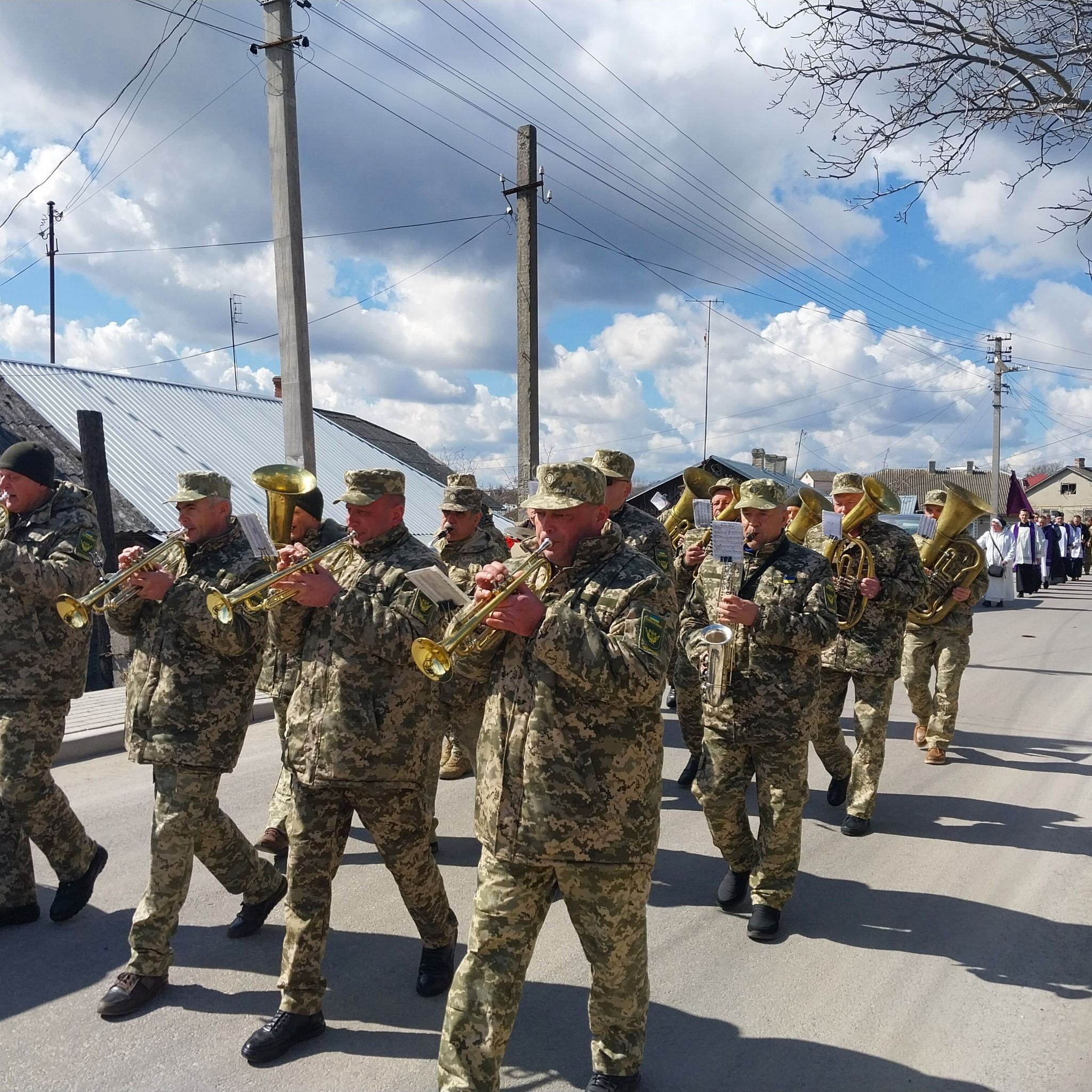 Новини Тернополя - фото з У Борщівській громаді попрощалися з воїном Павлом Пантєєвим