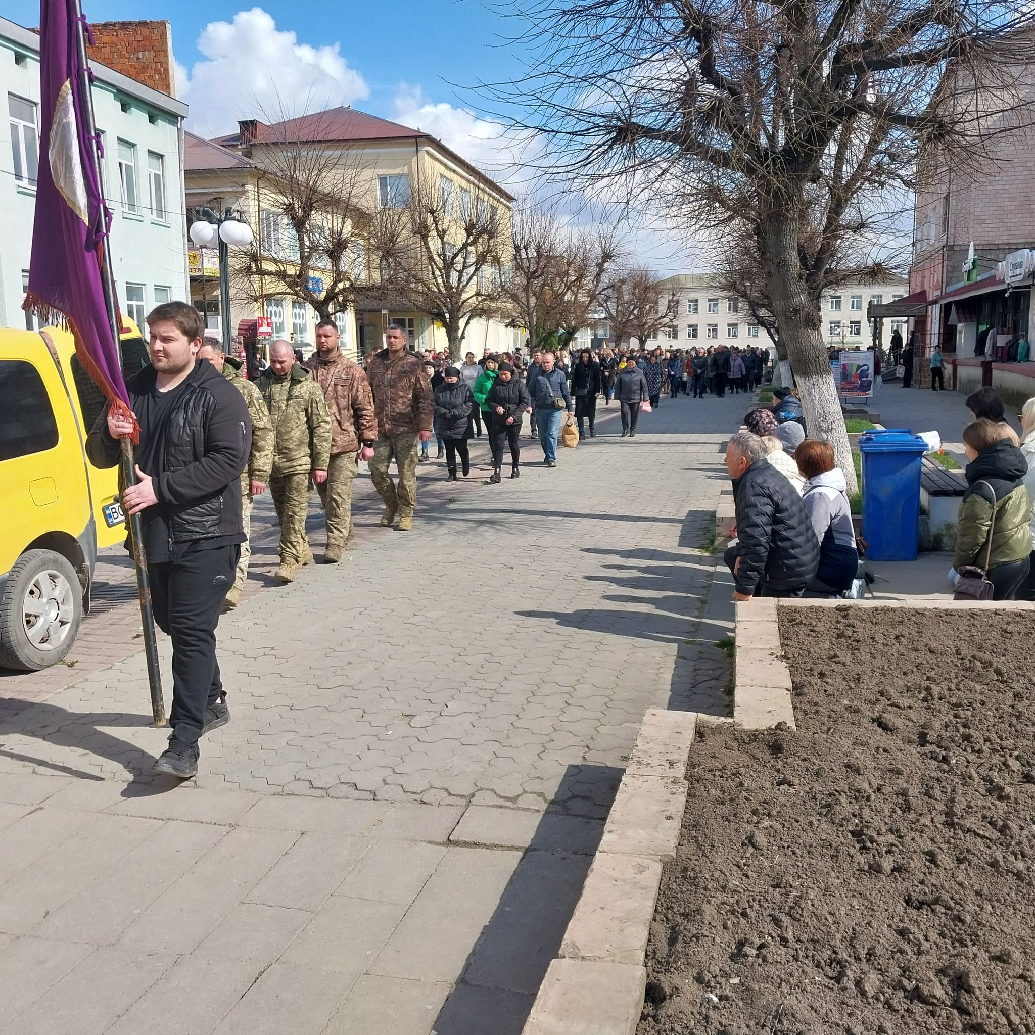 Новини Тернополя - фото з У Борщівській громаді попрощалися з воїном Павлом Пантєєвим