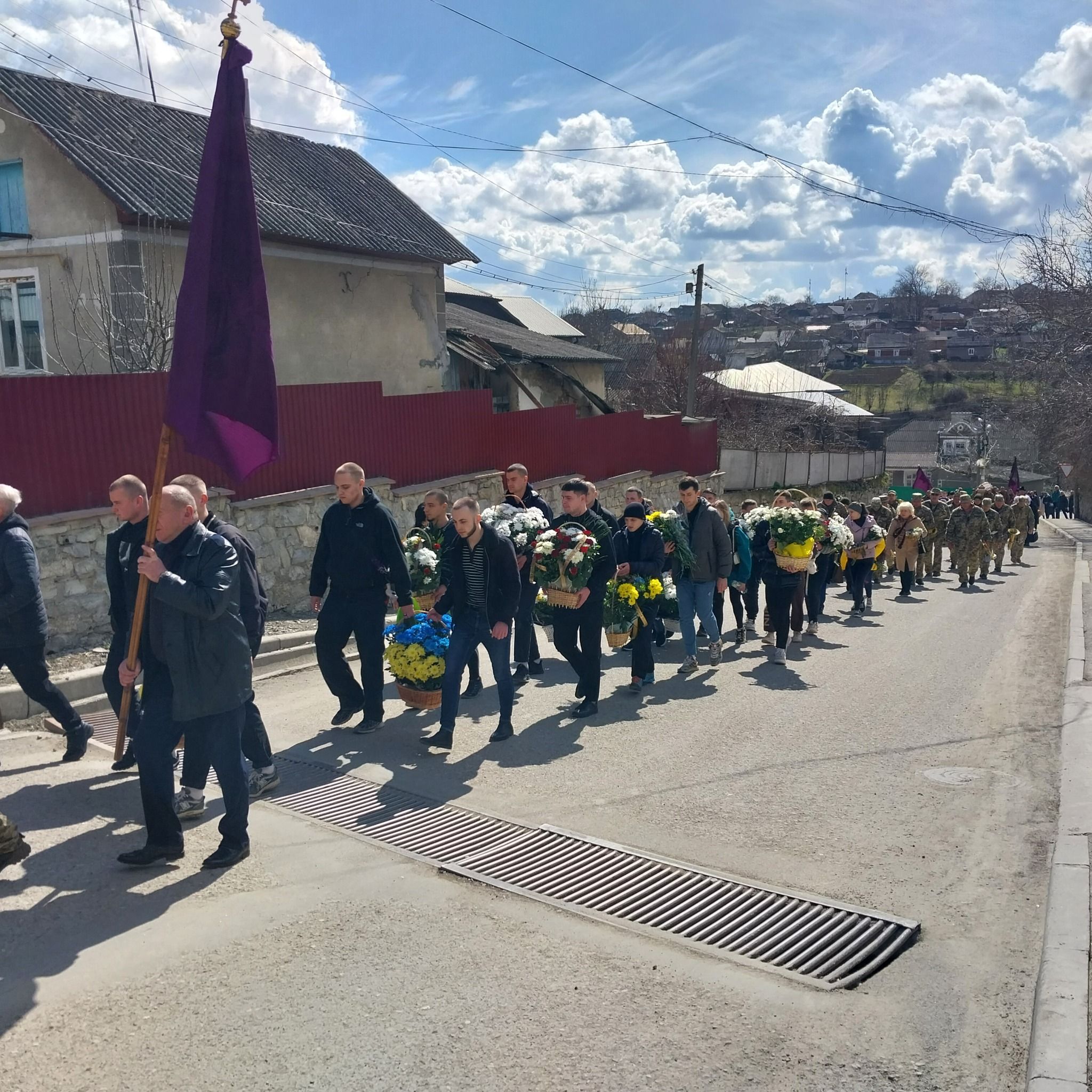 Новини Тернополя - фото з У Борщівській громаді попрощалися з воїном Павлом Пантєєвим