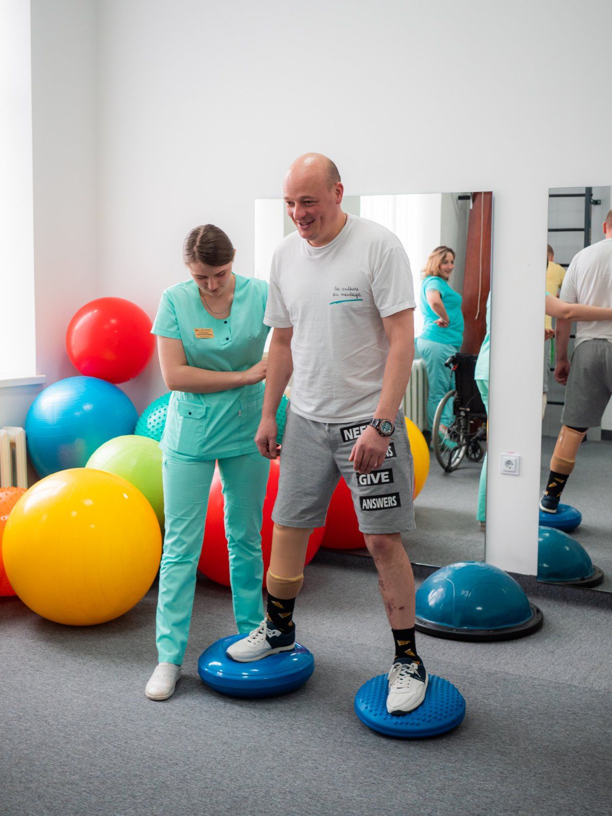 Новини Тернополя - фото з Сильні духом і тілом: як у Тернополі відновлюються воїни після ампутації кінцівки