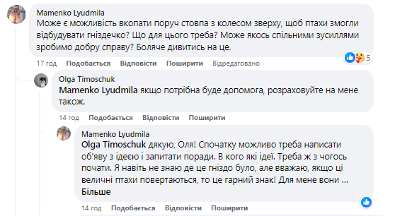 Новини Козятина - фото з Лелеки повернулися, а їхньої домівка немає — зруйнували