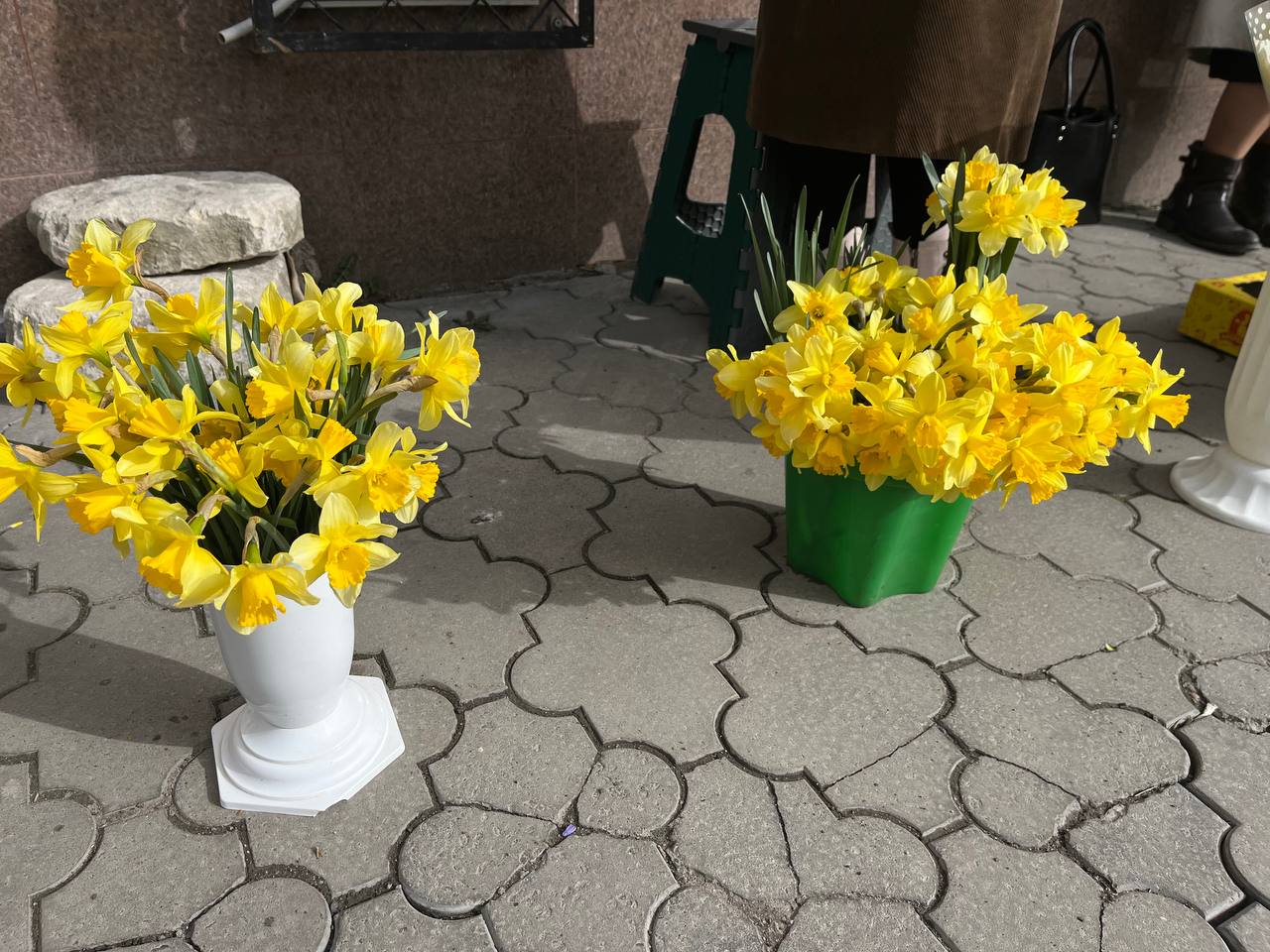 Новини Тернополя - фото з На вулицях Тернополя масово продають нарциси (ФОТО ДНЯ)