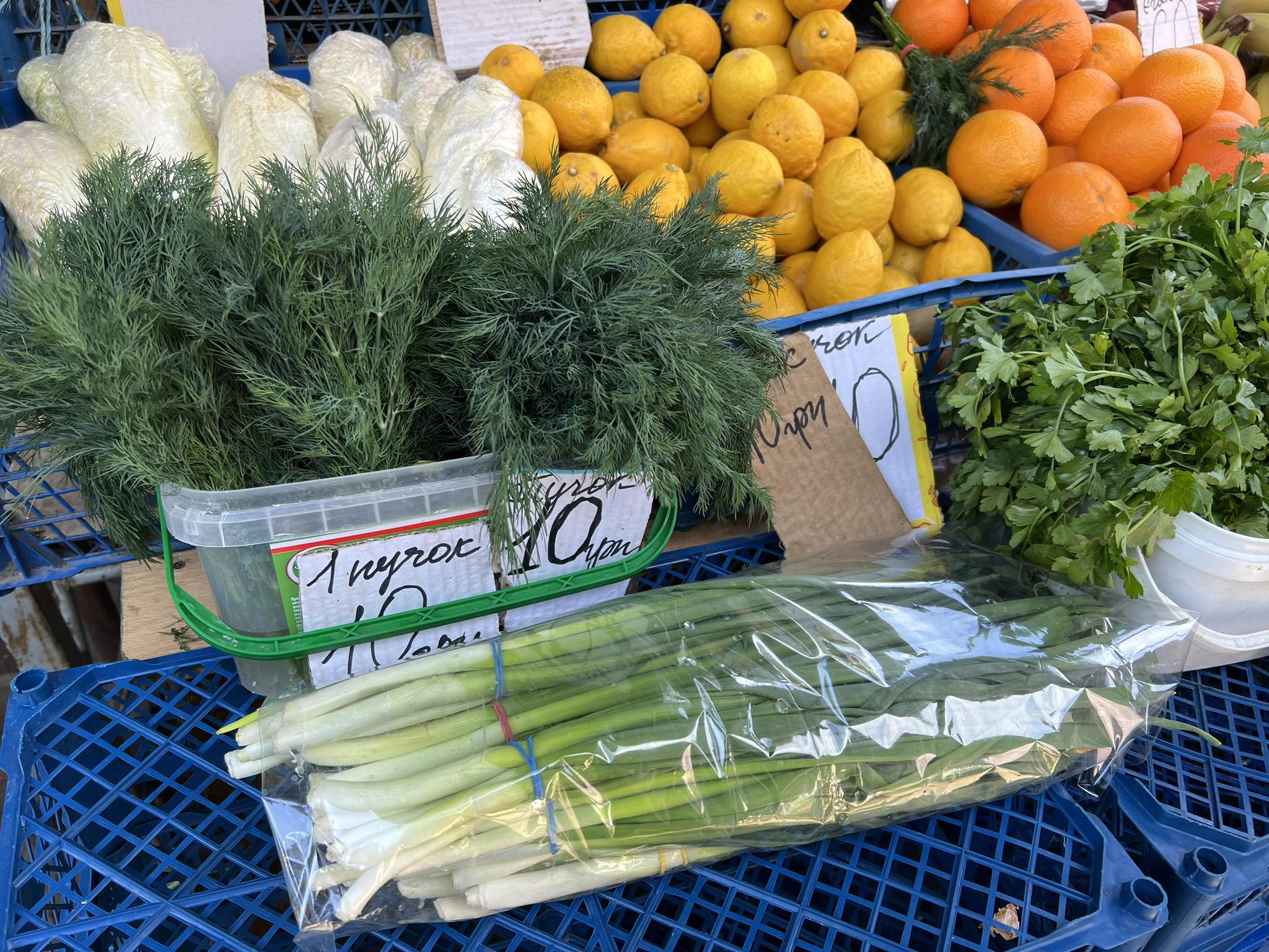 Новини Вінниці - фото з Ціни на перші овочі, ягоди і зелень. Дізналися, що по чому на ринку «Привокзальний»