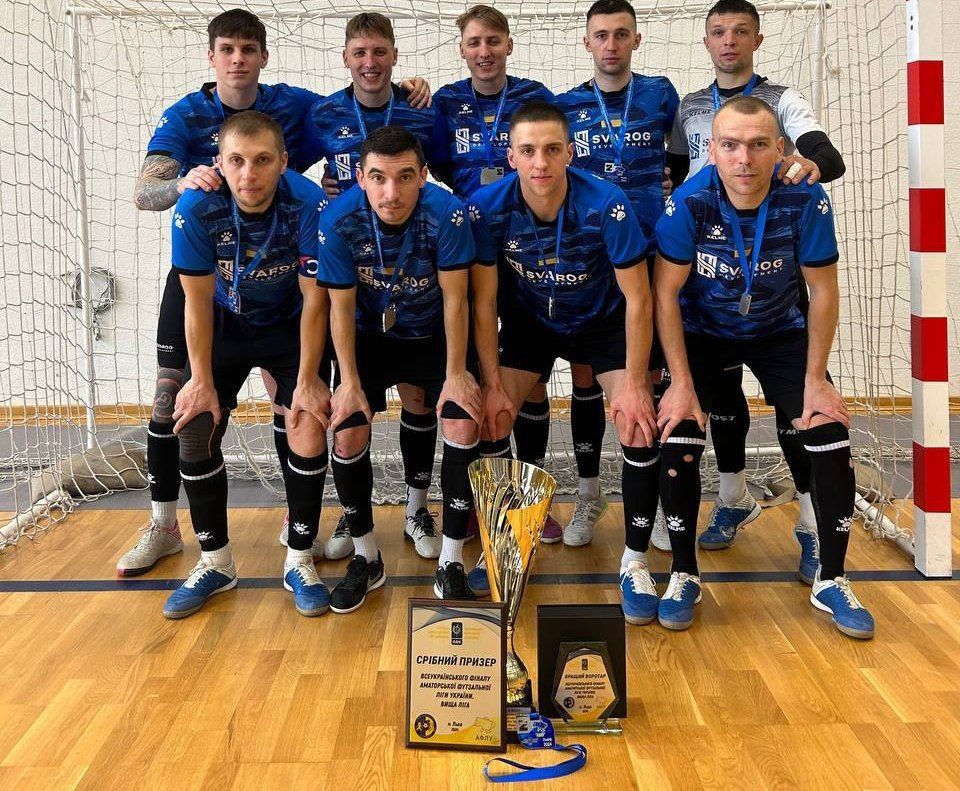 Новини Вінниці - фото з Вінницька команда «Сапфір» здобула срібло у «вишці» Аматорської футзальної ліги України