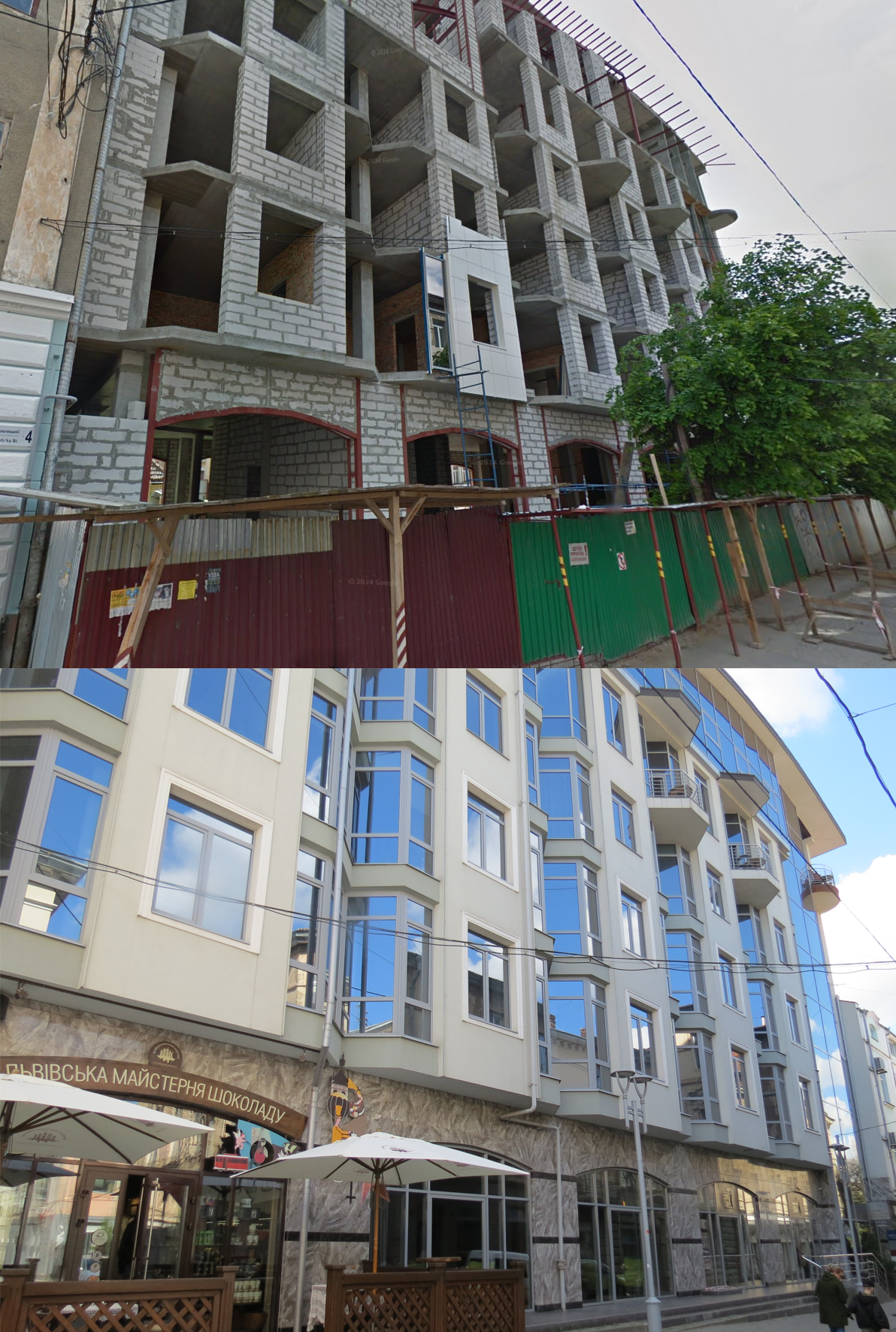 Новини Тернополя - фото з Як змінилась вулиця Олени Кульчицької за 8 років: фото з одного ракурсу