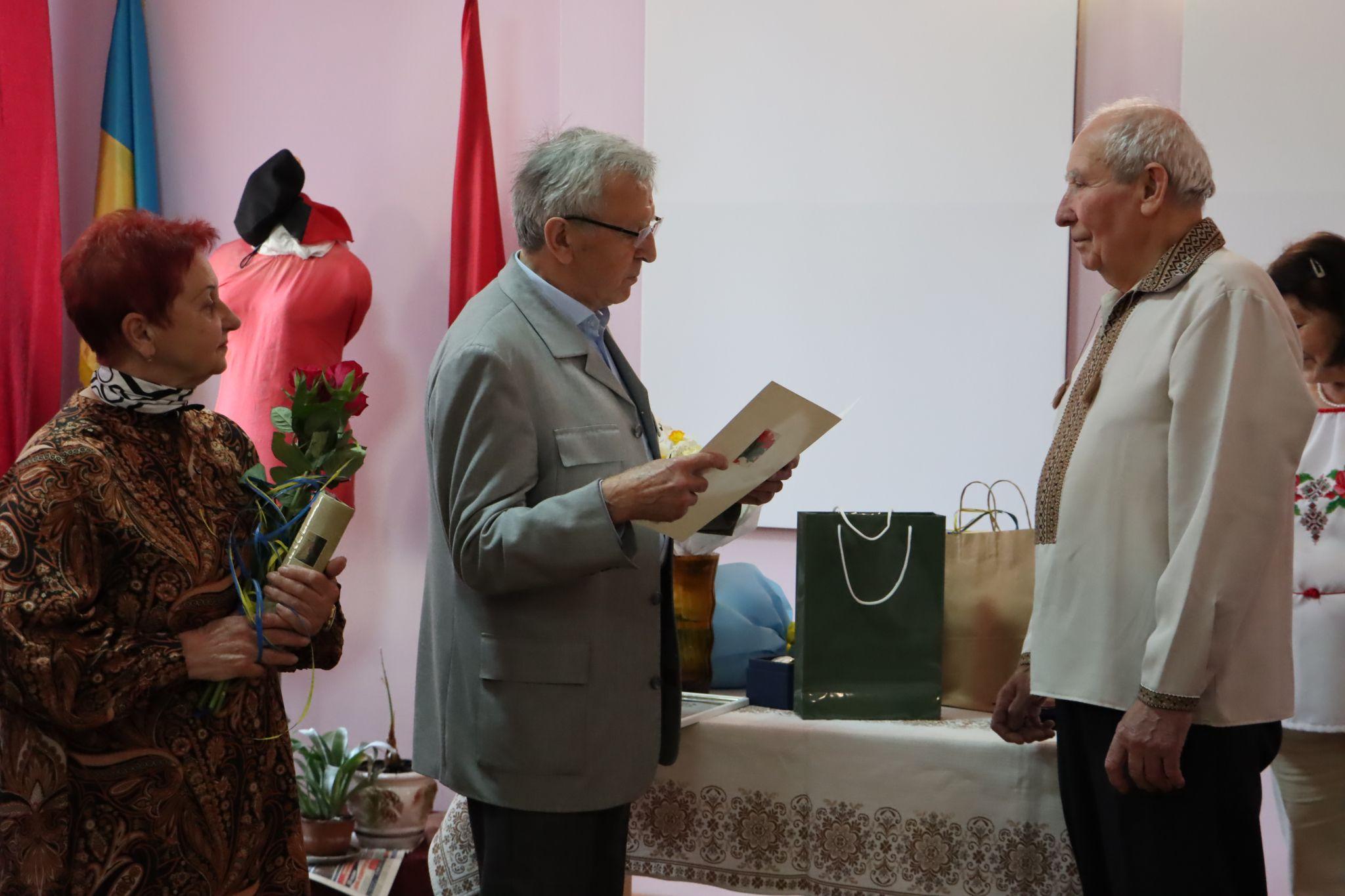 Новини Тернополя - фото з Голові тернопільського Товариства політв’язнів Дем'яну Чернецю – 80 років. Як привітали ювіляра?