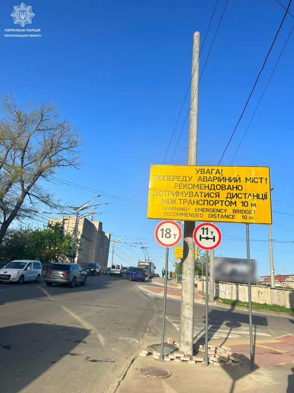 Новини Тернополя - фото з Міст біля «Політеху» в аварійному стані: експерти