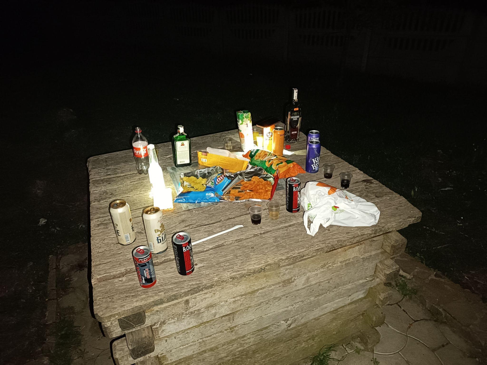 Новини Козятина - фото з Відро пива і накрита «поляна»: разом з поліцією перевірили улюблені місця відпочинку молоді