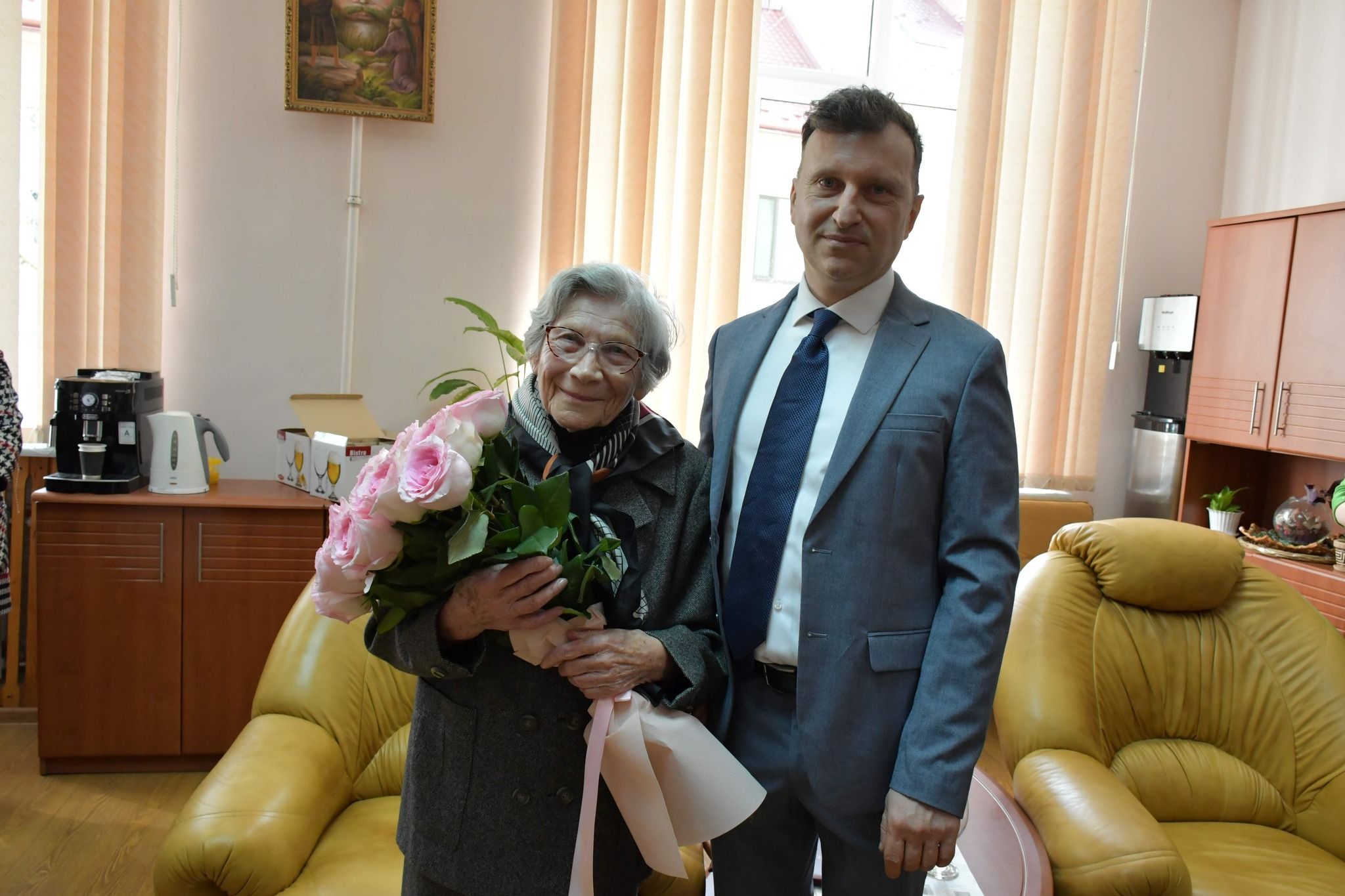 Новини Тернополя - фото з Столітній ювілей святкує ветеранка Тернопільського медичного університету Ярослава Коморовська