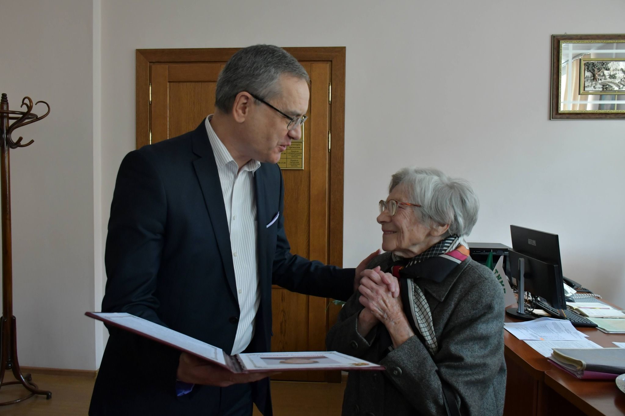 Новини Тернополя - фото з Столітній ювілей святкує ветеранка Тернопільського медичного університету Ярослава Коморовська