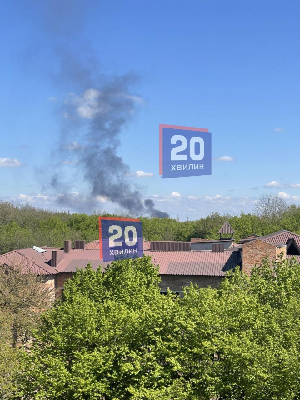 Новини Тернополя - фото з Пожежа у Тернополі — стовп чорного диму бачили з різних мікрорайонів міста. Подробиці