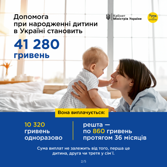 Новини Тернополя - фото з У Чортківській громаді за народження дитини виплачують додаткових 10 тисяч гривень