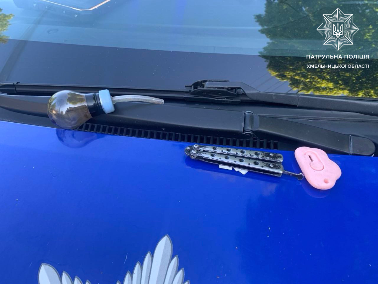 Новини Хмельницького - фото з У Хмельницькому патрульні знайшли наркотики у пасажирки авто