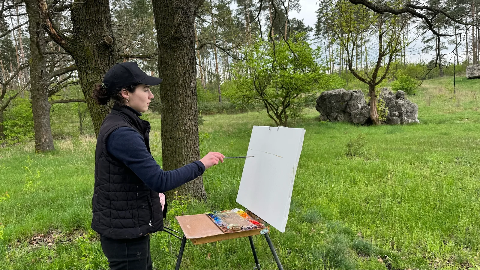 Новини Вінниці - фото з Малюють місця сили Вінниччини. Стартував восьмий пленер «Кращий художник»