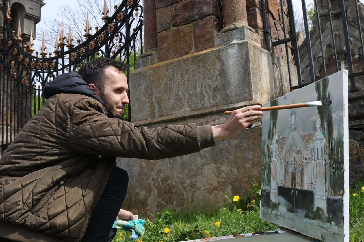 Новини Вінниці - фото з Малюють місця сили Вінниччини. Стартував восьмий пленер «Кращий художник»