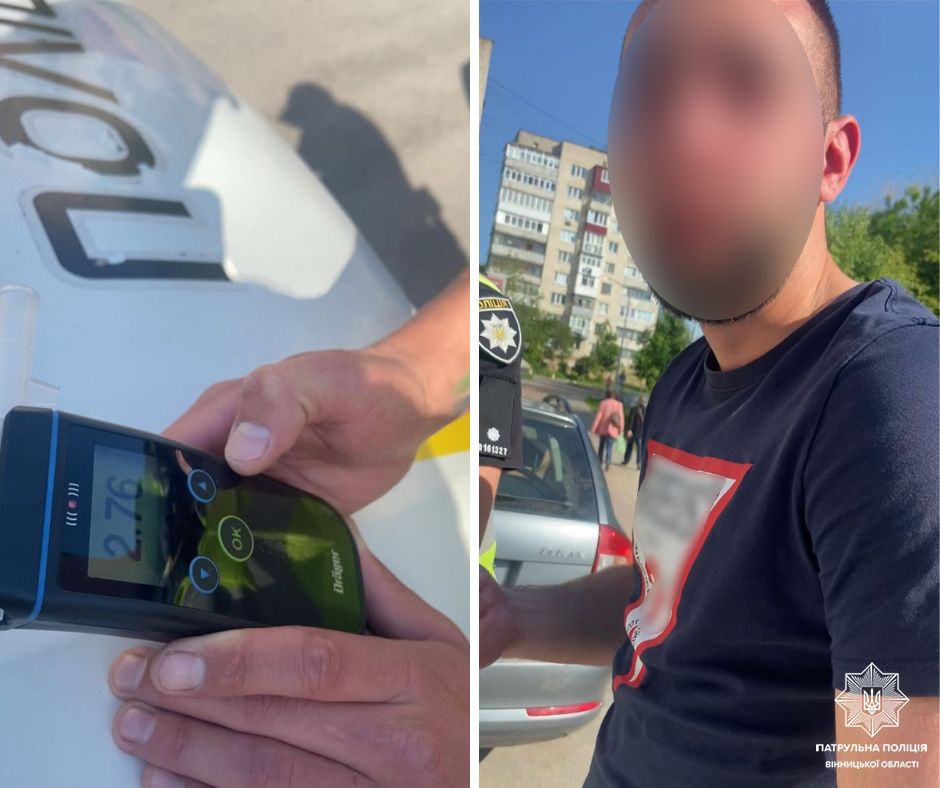 Новини Вінниці - фото з Небайдужі вінничани повідомили патрульним про п'яного водія