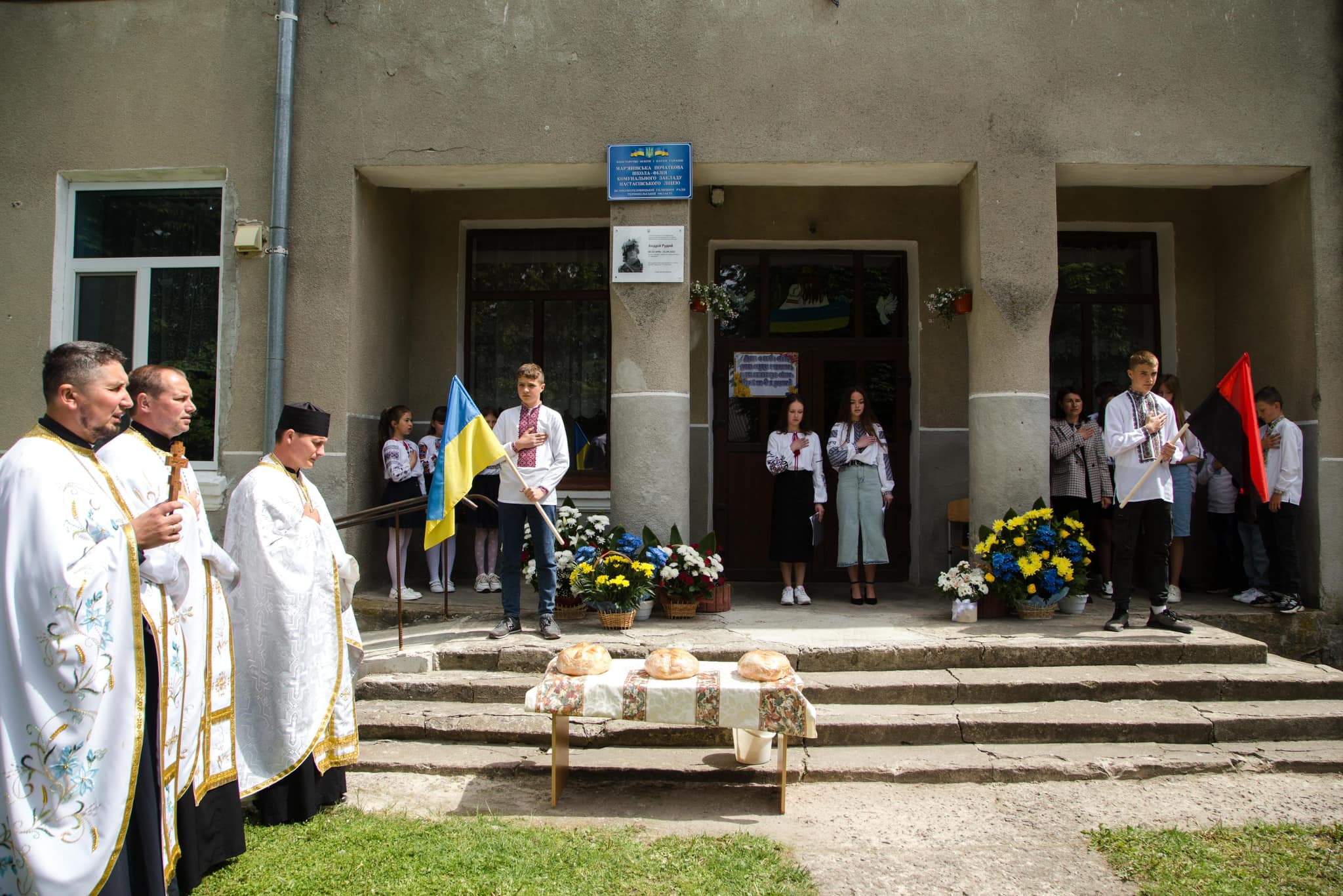 Новини Тернополя - фото з У Тернопільському районі відкрили пам’ятну дошку полеглому воїну Андрію Рудому