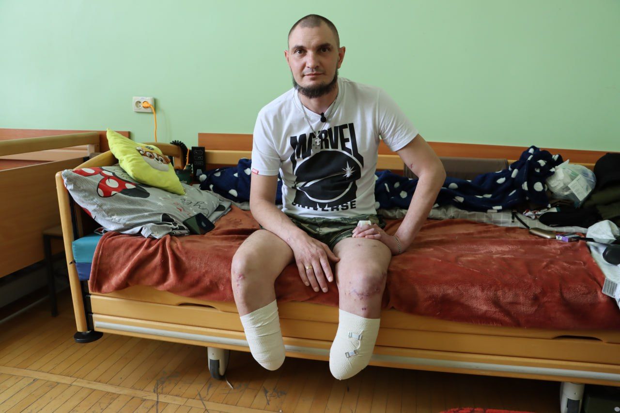 Новини Тернополя - фото з «Ще побігаємо на протезах»: історія захисника, який вчиться ходити після поранення