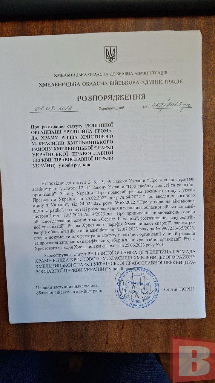 Новини Хмельницького - фото з Розбита голова та пошкоджене майно: деталі конфлікту між УПЦ та ПЦУ в Красилові