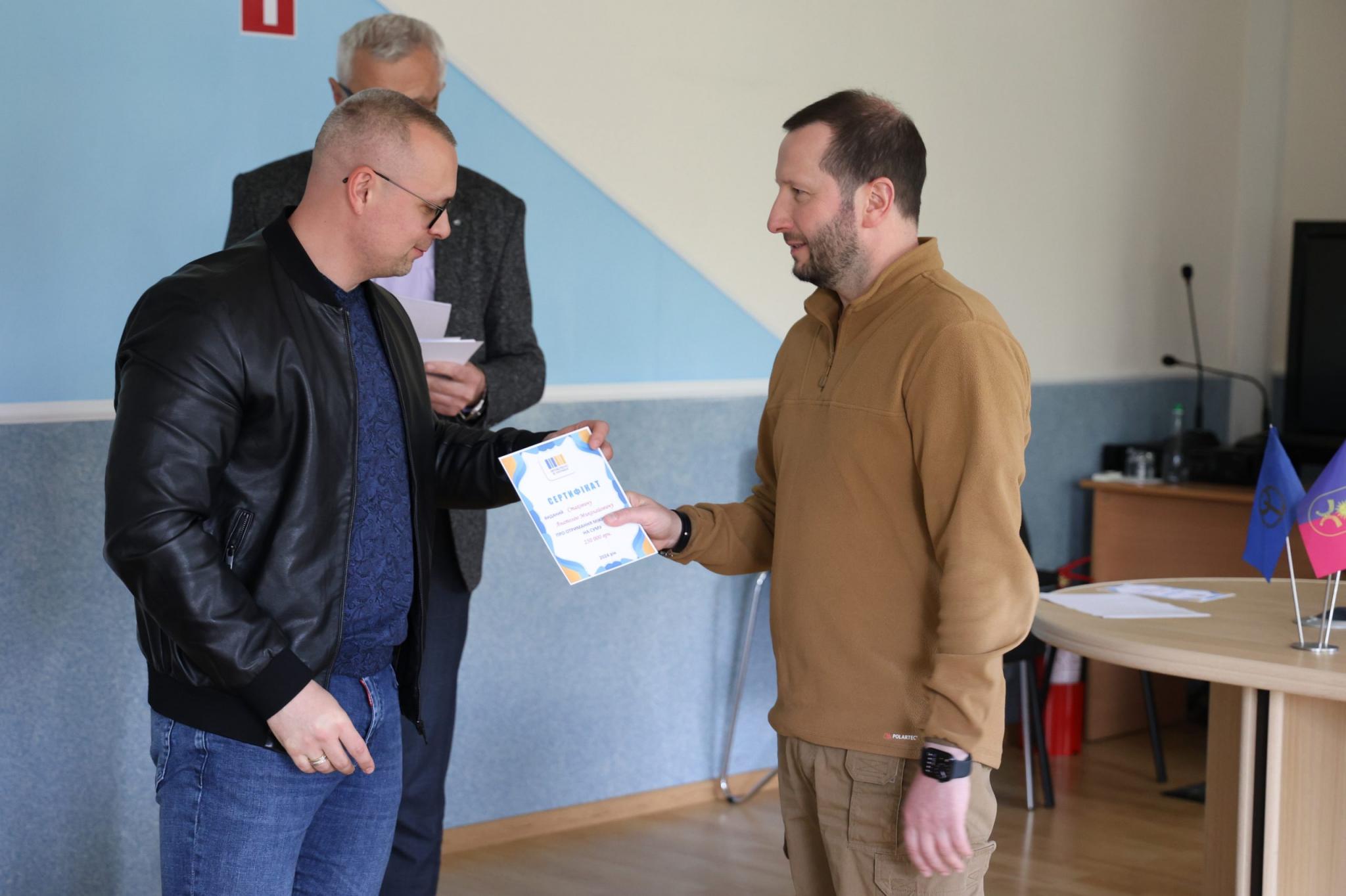 Новини Хмельницького - фото з Хмельницькі підприємці отримали по 250 тисяч гривень мікрогрантів