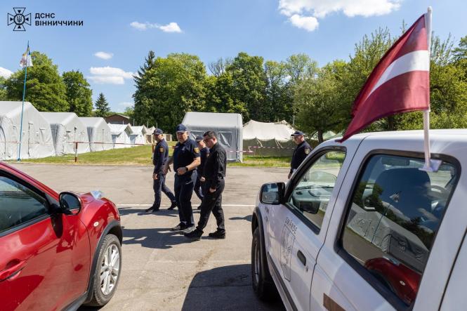 Новини Вінниці - фото з Рятувальники отримали нову техніку та медикаменти від благодійників
