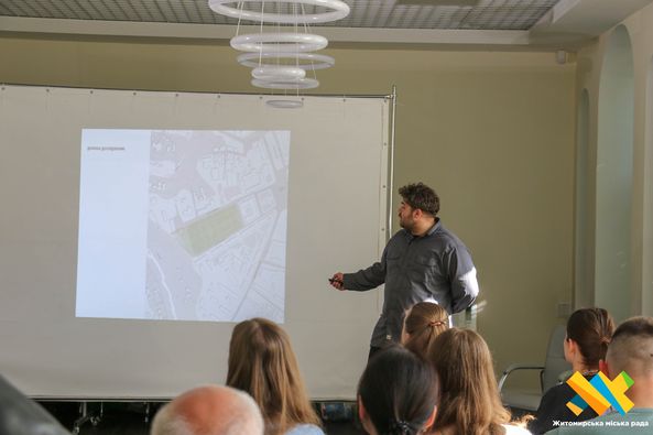 Новини Житомира - фото з У Житомирі презентували фінальну версію архітектурної Концепції скверу на Замковій Горі