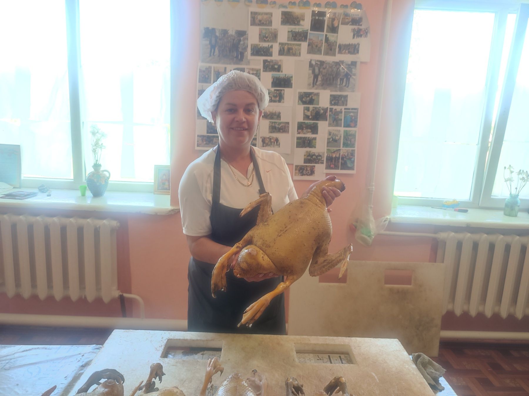 Новини Козятина - фото з За 400- кілограмовим кабаном пішли в хід домашні качки і гуси