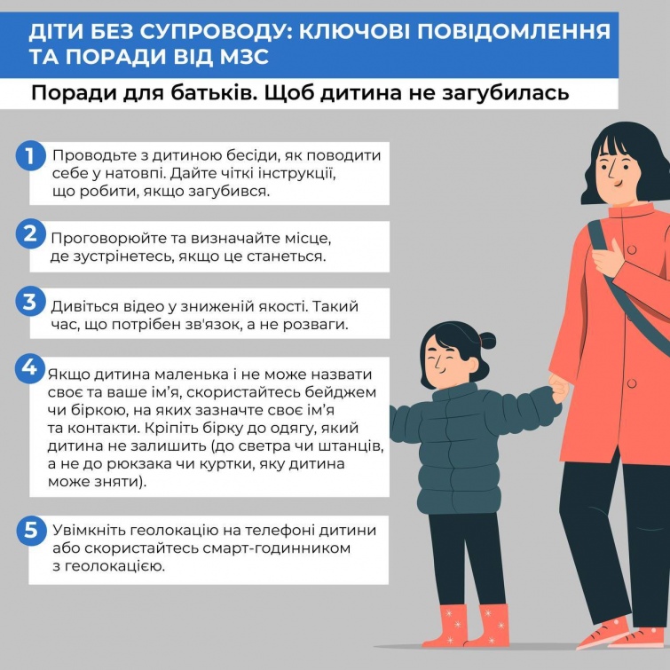 Що робити, якщо загубили дитину - поради батькам