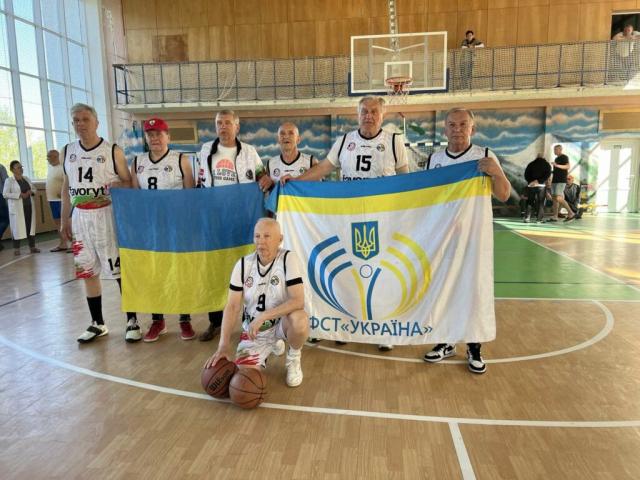 Новини Житомира - фото з Баскетболісти Житомирщини одержали перемогу на Чемпіонаті України серед ветеранів фізкультури і спорту