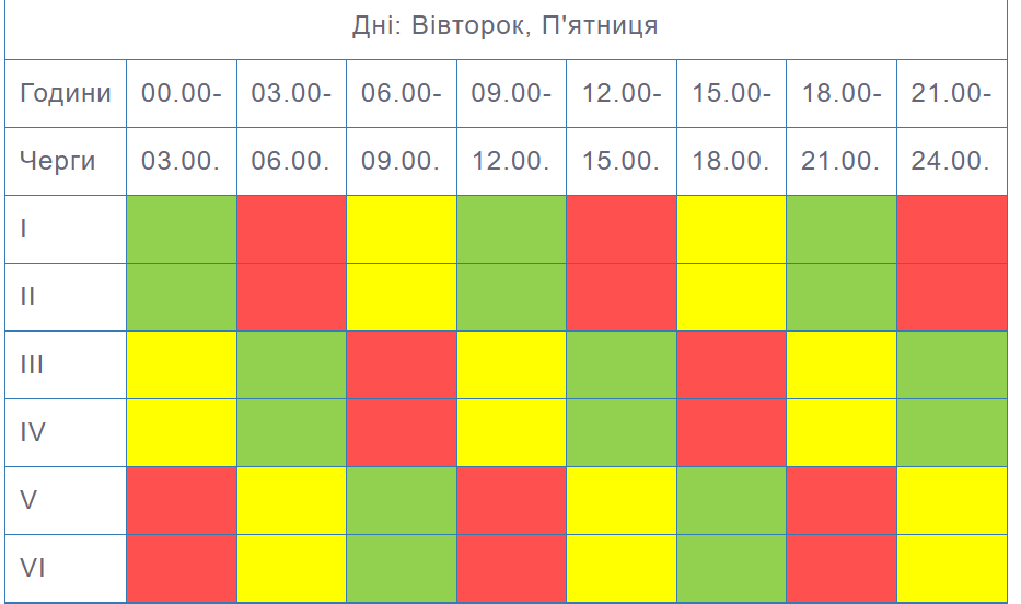 Новини Тернополя - фото з Графіки погодинних відключень світла в Тернополі та області на 27 травня — 2 червня