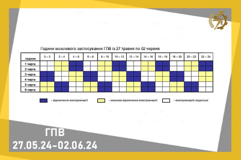 Новини Козятина - фото з На Вінниччині світло сьогодні, 28 травня вимикати не будуть: графік знеструмлень по 2 червня