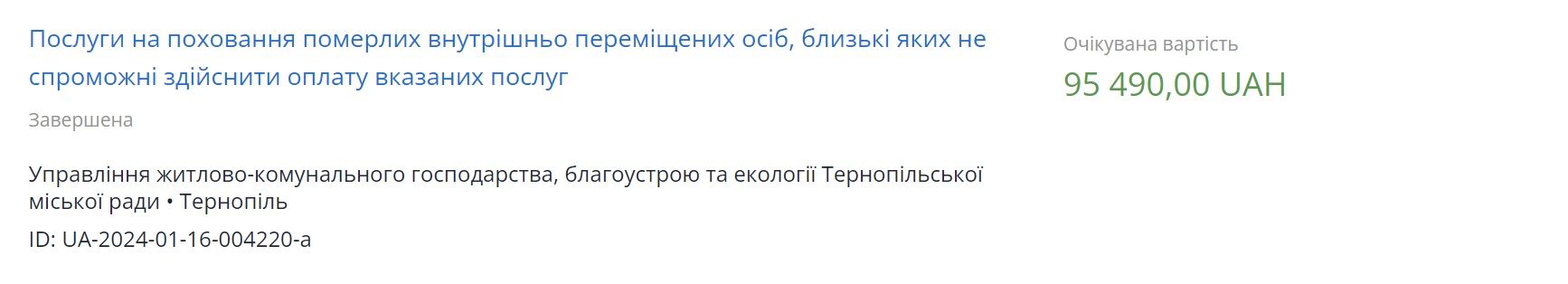 Новини Тернополя - фото з Допомога на поховання: куди звертатися у Тернополі та як отримати гроші