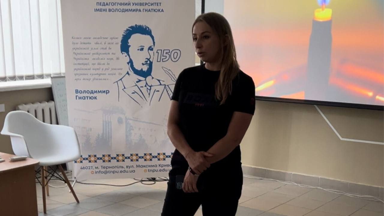 Новини Тернополя - фото з «Шлях поколінь»: студенти долучились до перегляду фільму в памʼять про Сергія Коновала