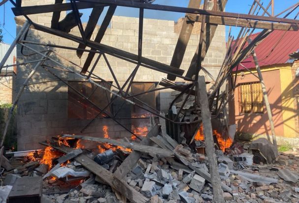 Новини Тернополя - фото з Нічна масована атака на Україну: ворог поцілив у дві ТЕС Атака на Дніпропетровщину 1 червня / © Сергій Лисак, голова Дніпропетровської ОВА.