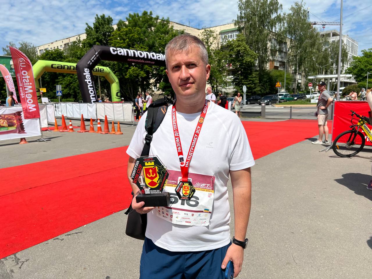 Новини Вінниці - фото з Напівмарафон на підтримку нацгвардії: у Вінниці відбувся кубок з бігу і триатлону «VINNYTSIA RUN CUP»