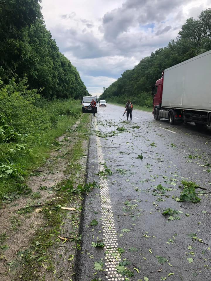 Новини Тернополя - фото з На Тернопільщині ліквідовували наслідки негоди На зображенні може бути: 3 людини та дорога