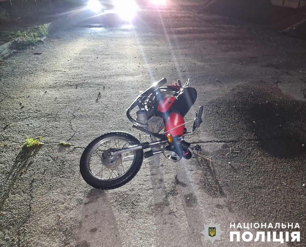 у новогуйвинській громаді травми у дтп отримали водій та пасажир мотоцикла: поліція встановлює обставини