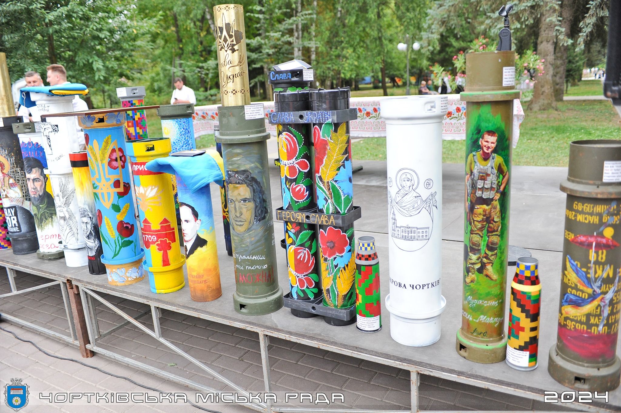 Новини Тернополя - фото з На благодійному аукціоні в Чорткові зібрали 403 тисячі гривень для ЗСУ