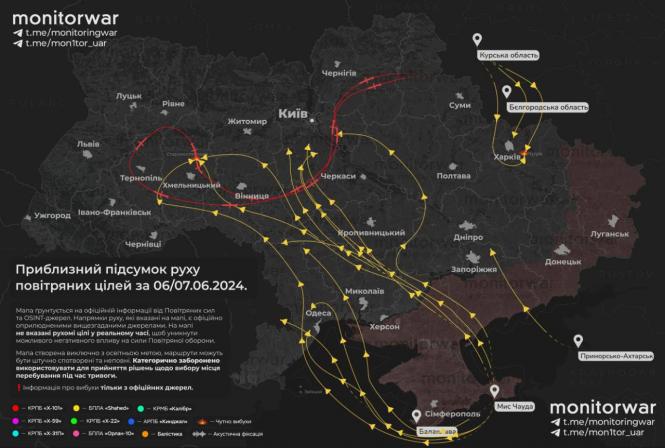 Новини Козятина - фото з Сили ППО відбили чергову атаку окупантів та приземлили 53 повітряні цілі ворога
